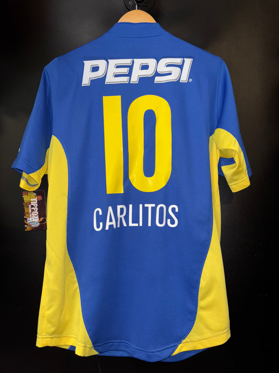 BOCA JUNIORS TEVEZ 2004-2005 ORIGINAL JERSEY Size L