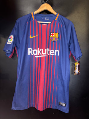 BARCELONA MESSI 2017-2018 ORIGINAL JERSEY Size M