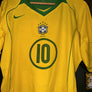 BRAZIL RONALDINHO 2004-2005 ORIGINAL JERSEY SIZE L