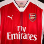 ARSENAL OZIL 2016-2017 ORIGINAL JERSEY Size L