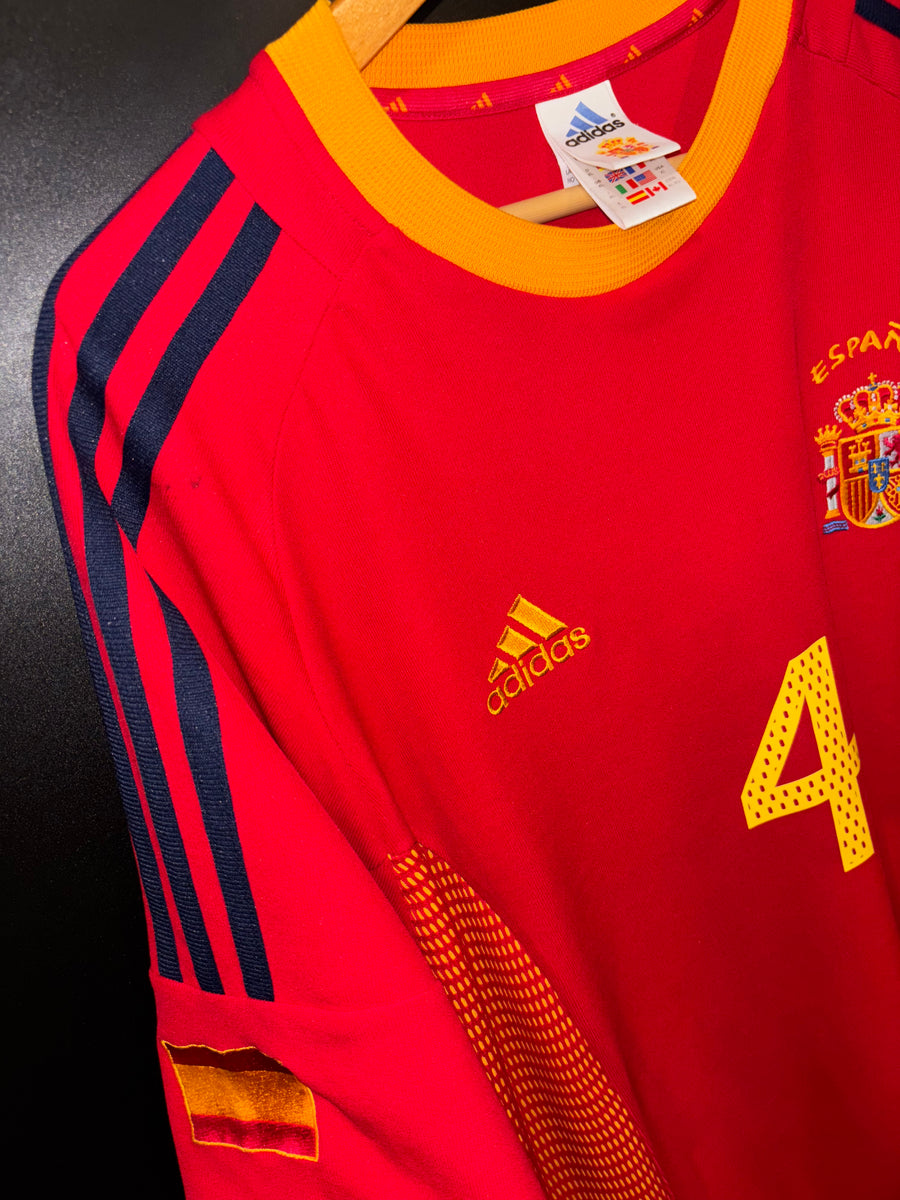 SPAIN PEP GUARDIOLA 2002-2003 ORIGINAL JERSEY Size XL