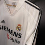 REAL MADRID ZIDANE 2004-2005 ORIGINAL JERSEY Size XL