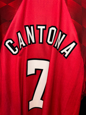 MANCHESTER UNITED CANTONA 1996-1997 ORIGINAL JERSEY Size L