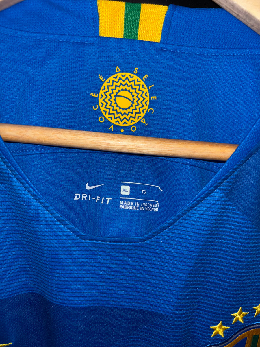 BRAZIL NEYMAR JR 2018-2019 ORIGINAL JERSEY SIZE XL