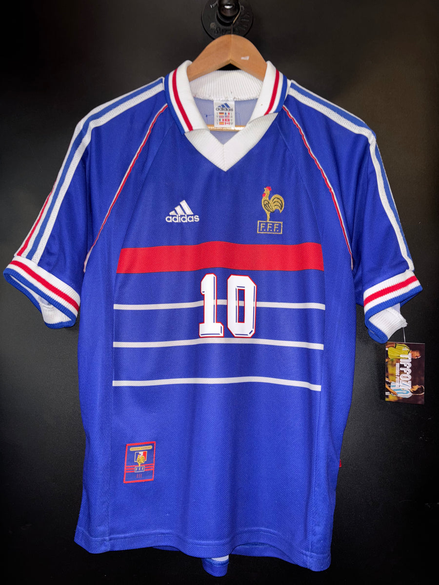 FRANCE ZIDANE 1998-1999 ORIGINAL JERSEY SIZE S