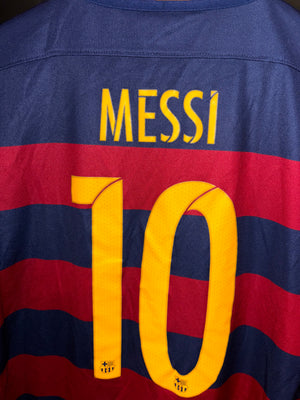 BARCELONA MESSI 2015-2016 ORIGINAL JERSEY Size S