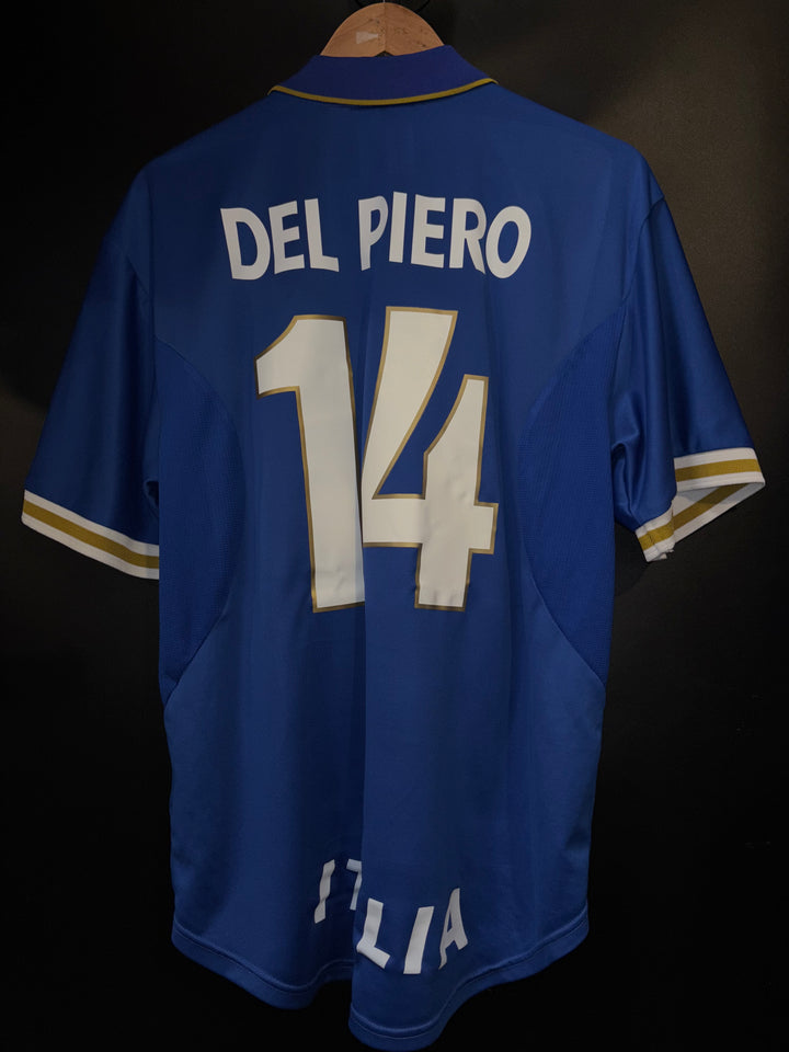 ITALY DEL PIERO 1996-1997 ORIGINAL JERSEY Size XL