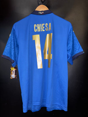 ITALY CHIESA 2020-2021 ORIGINAL JERSEY Size L