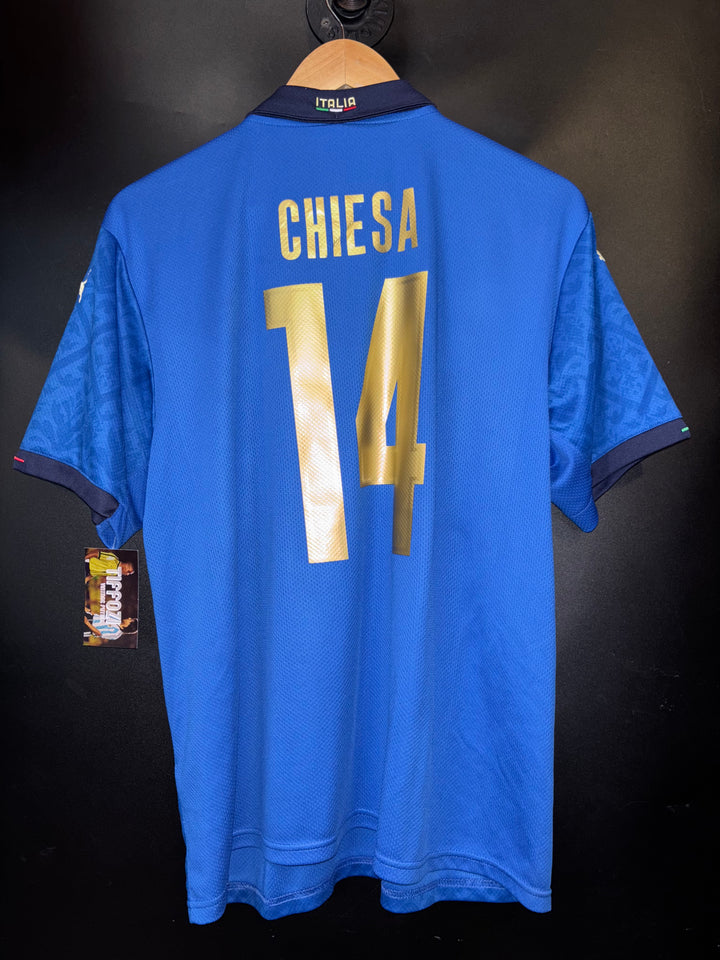 ITALY CHIESA 2020-2021 ORIGINAL JERSEY Size L