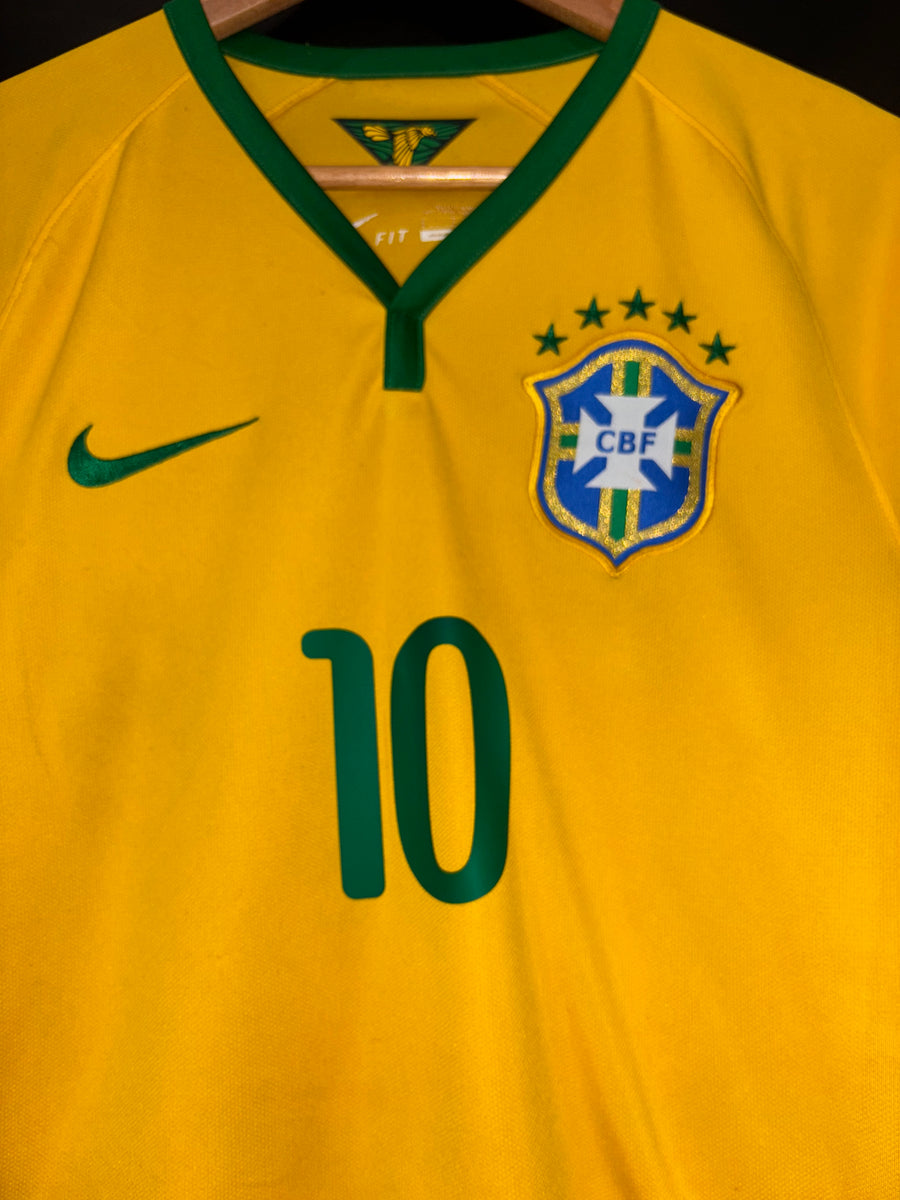 BRAZIL NEYMAR JR 2014-2015 ORIGINAL JERSEY SIZE S