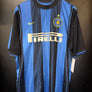 INTER MILAN ZAMORANO 1999-2000 JERSEY Size L