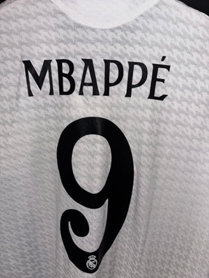 REAL MADRID MBAPPE 2024-2025 ORIGINAL PLAYER JERSEY Size XL