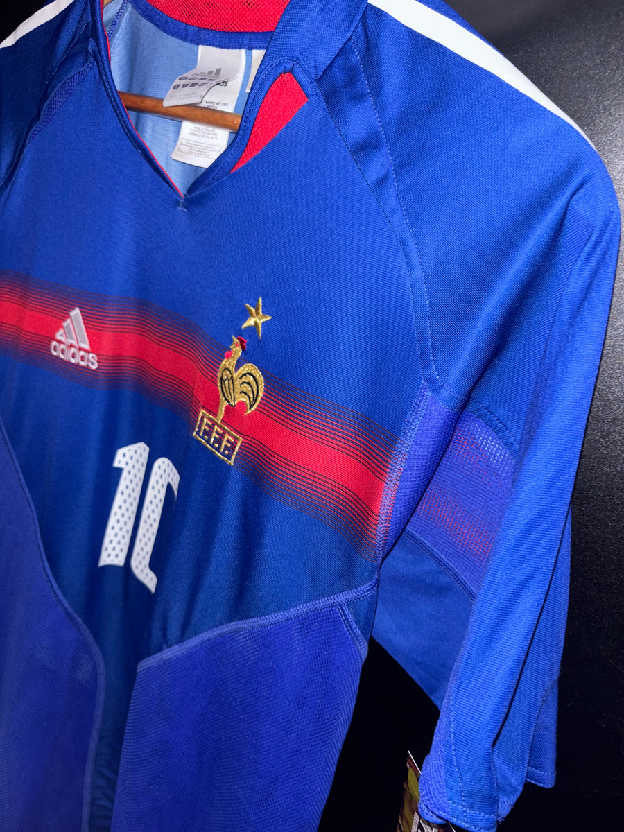 FRANCE ZIDANE 2004-2005 ORIGINAL JERSEY Size S
