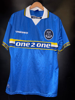 EVERTON MATERAZZI 1997-1999 ORIGINAL  JERSEY Size L