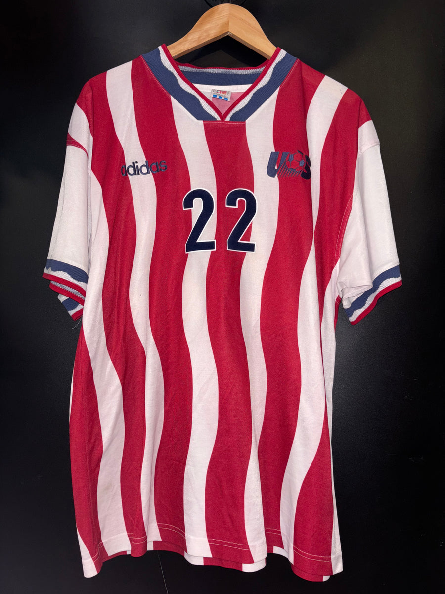 USA SOCCER USMNT LALAS 1994-1995 ORIGINAL JERSEY Size XL