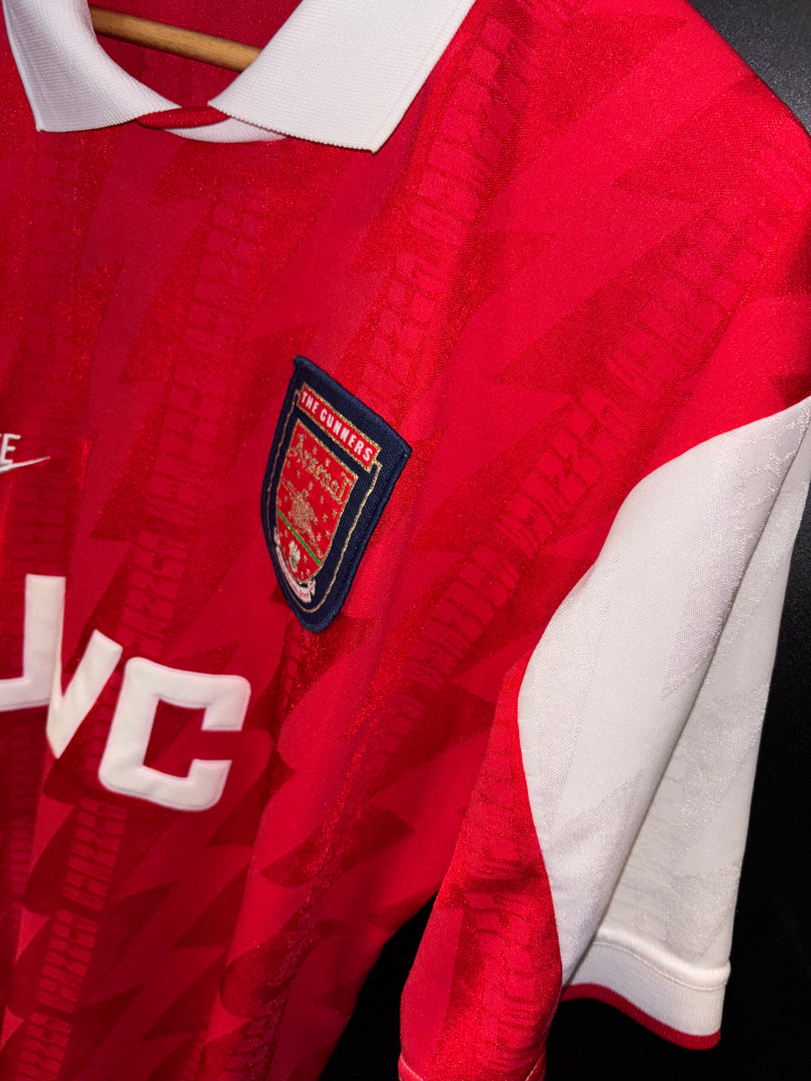 ARSENAL BERGKAMP 1995-1996 ORIGINAL JERSEY Size XL