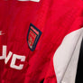 ARSENAL BERGKAMP 1995-1996 ORIGINAL JERSEY Size XL