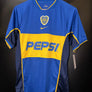 BOCA JUNIORS RIQUELME 2001-2002 ORIGINAL JERSEY Size S