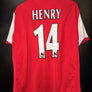 ARSENAL HENRY 2006-2007 ORIGINAL JERSEY Size L