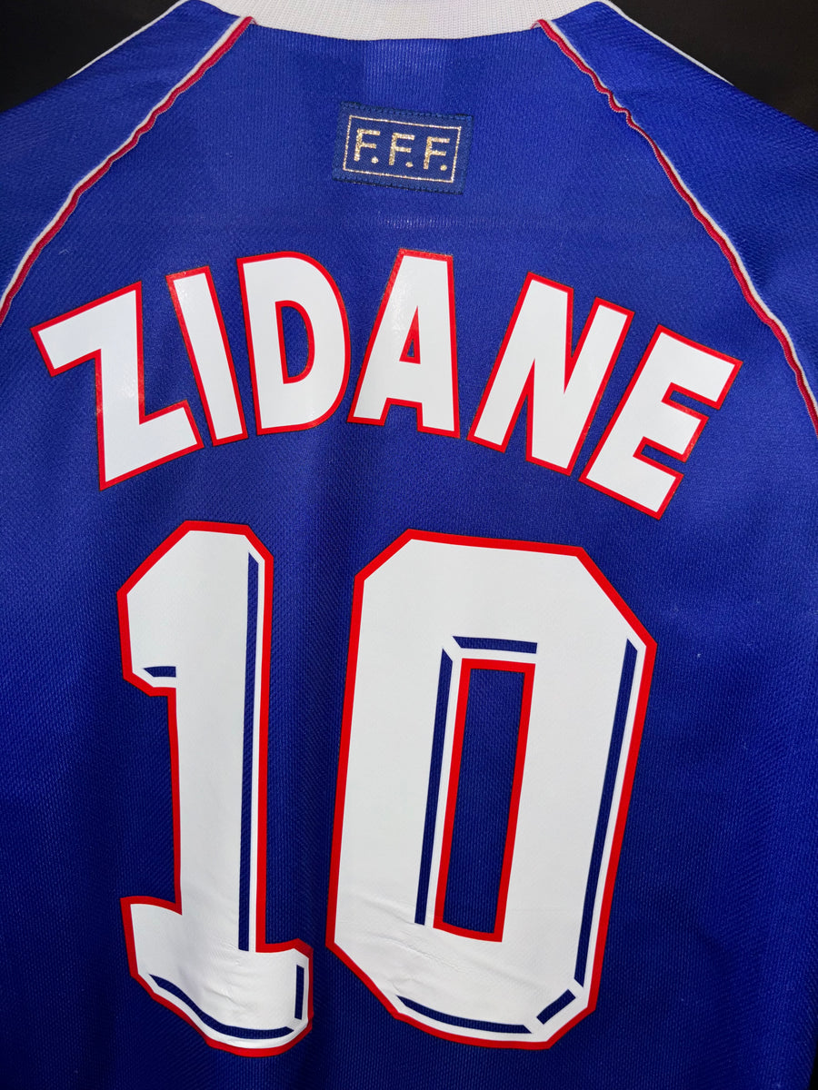 FRANCE ZIDANE 1998-1999 ORIGINAL JERSEY SIZE S