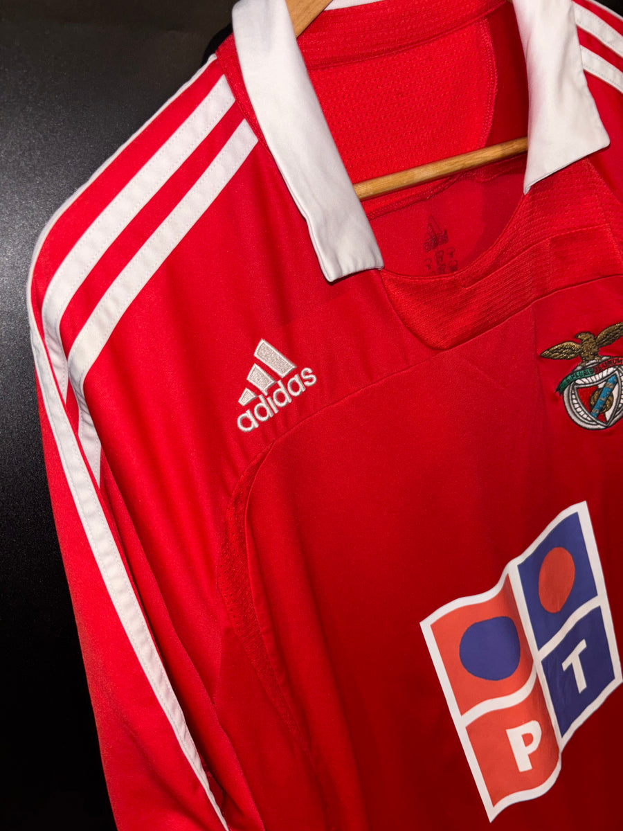 BENFICA DI MARIA 2007-2008 ORIGINAL JERSEY SIZE M