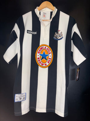 NEWCASTLE UNITED ASPRILLA 1995-1996 ORIGINAL JERSEY Size XL