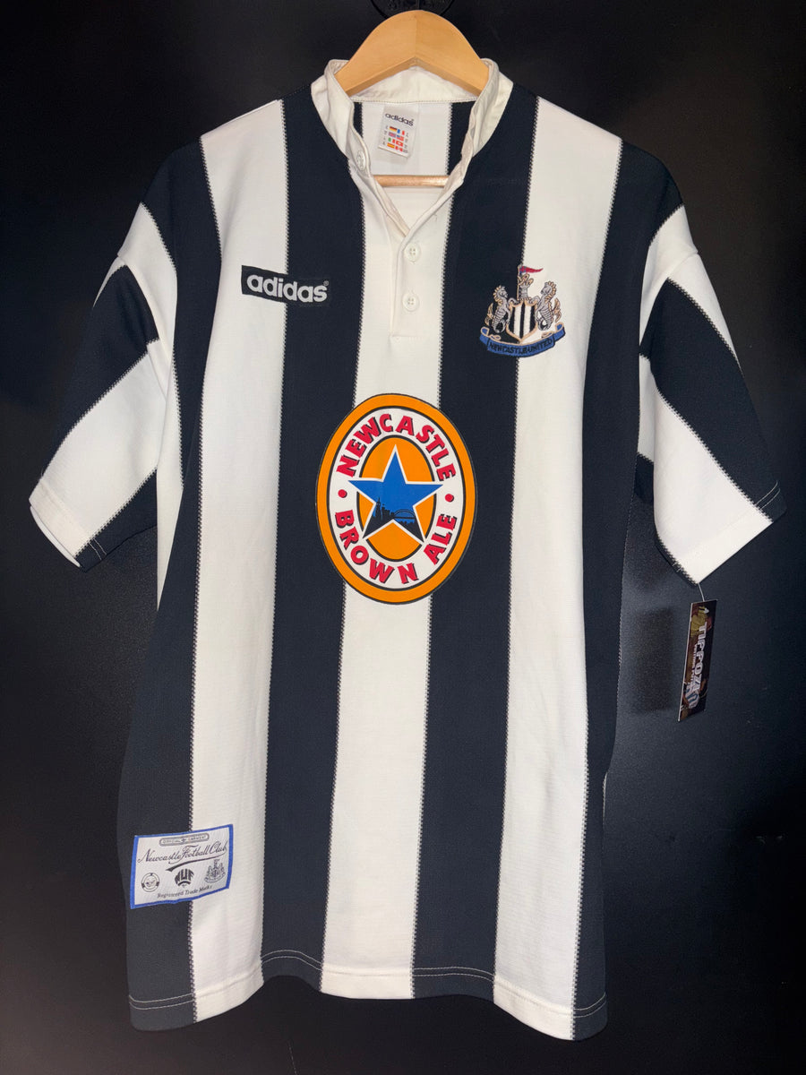 NEWCASTLE UNITED ASPRILLA 1995-1996 ORIGINAL JERSEY Size XL