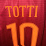 ROMA TOTTI 2016-2017 ORIGINAL JERSEY Size 2XL