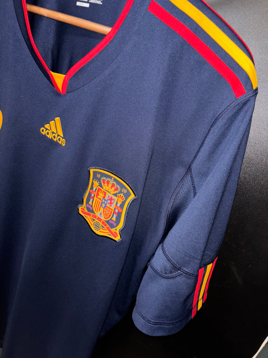 SPAIN XAVI 2010-2011 ORIGINAL AWAY JERSEY Size XL