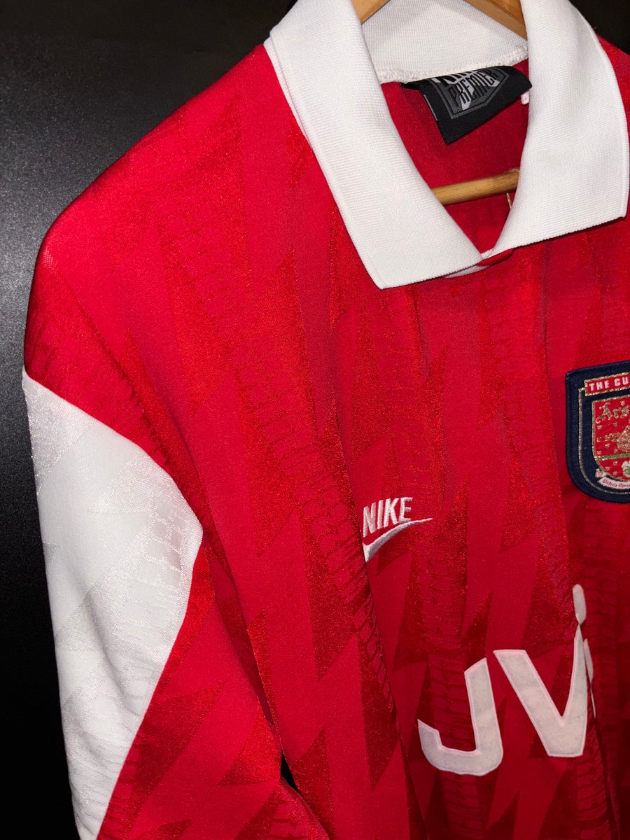 ARSENAL WRIGHT 1995-1996 ORIGINAL JERSEY Size XL
