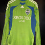 SEATTLE SOUNDERS LJUNBERG 2009-2010 ORIGINAL PLAYER JERSEY Size L