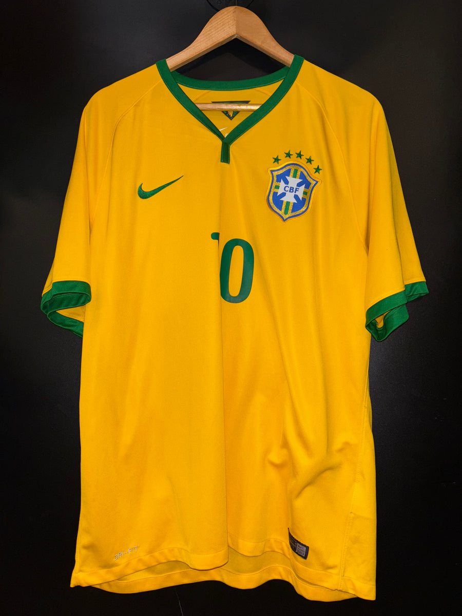 BRAZIL NEYMAR JR 2014-2015 ORIGINAL JERSEY SIZE XL