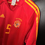 SPAIN PUYOL 2004-2005 ORIGINAL JERSEY Size L