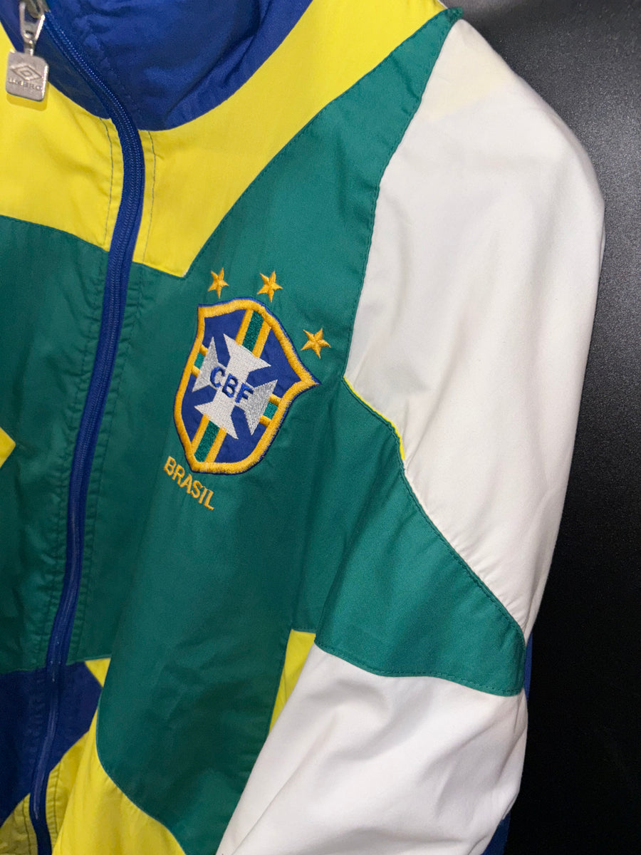 BRAZIL WORLD CUP 1994-1995 ORIGINAL JACKET SIZE XL