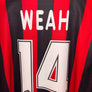 AC MILAN WEAH 1997-1998 ORIGINAL JERSEY Size L