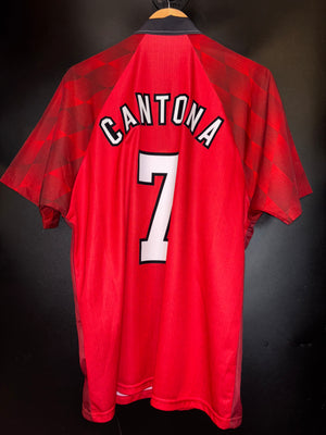 MANCHESTER UNITED CANTONA 1996-1997 ORIGINAL JERSEY Size L