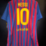 BARCELONA MESSI 2011-2012 ORIGINAL JERSEY Size L
