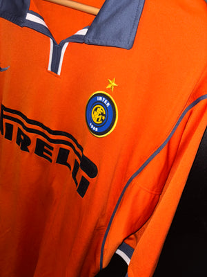 INTER MILAN ZAMORANO 2000-2001 ORIGINAL JERSEY Size XL