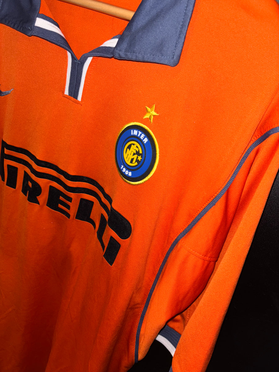 INTER MILAN ZAMORANO 2000-2001 ORIGINAL JERSEY Size XL