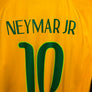 BRAZIL NEYMAR JR 2014-2015 ORIGINAL JERSEY SIZE L