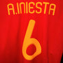 SPAIN INIESTA 2010-2011 ORIGINAL JERSEY Size L