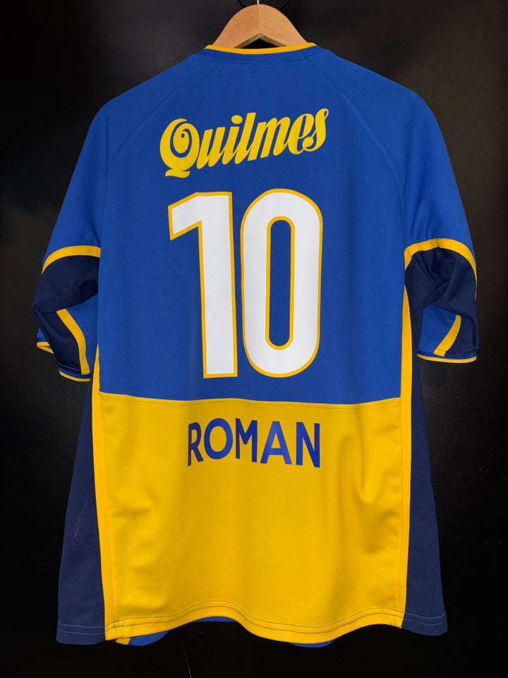 BOCA JUNIORS RIQUELME 2001-2002 ORIGINAL JERSEY Size L