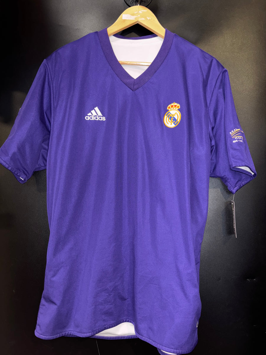 REAL MADRID ZIDANE 2001-2002 ORIGINAL JERSEY Size L