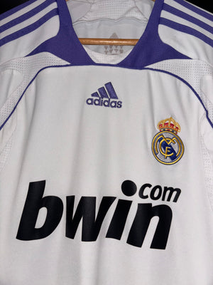 REAL MADRID RAMOS 2007-2008 ORIGINAL JERSEY Size M