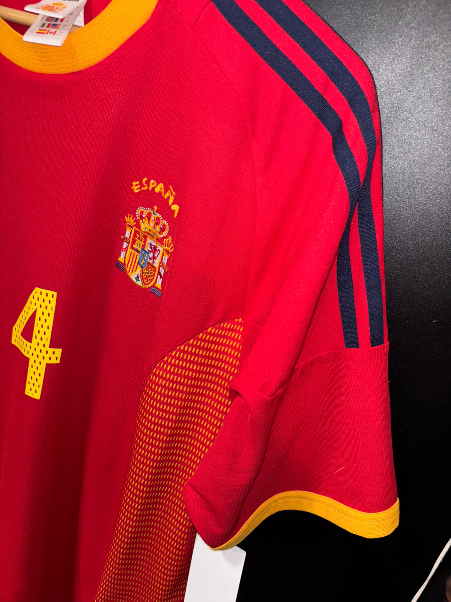 SPAIN PEP GUARDIOLA 2002-2003 ORIGINAL JERSEY Size XL