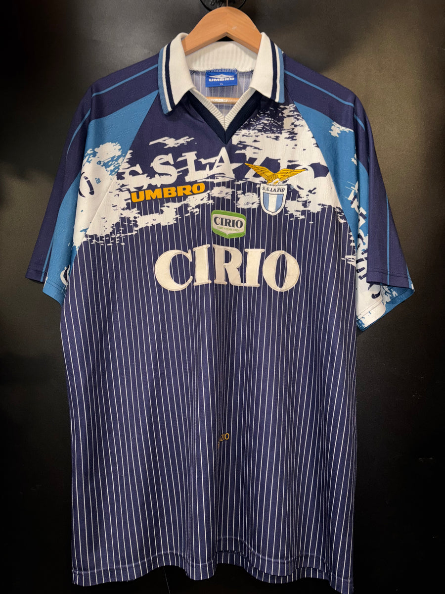 LAZIO SIGNORI 1996-1997 ORIGINAL JERSEY Size XL