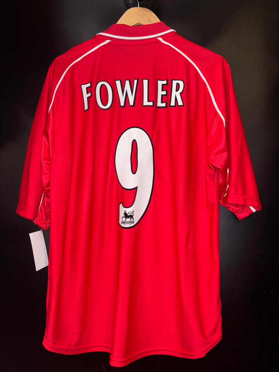 LIVERPOOL FOWLER 2001-2002 ORIGINAL JERSEY Size L