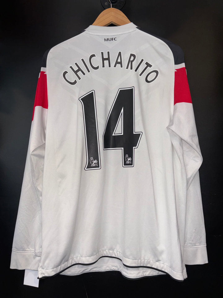 MANCHESTER UNITED CHICHARITO 2010-2011 ORIGINAL JERSEY Size L