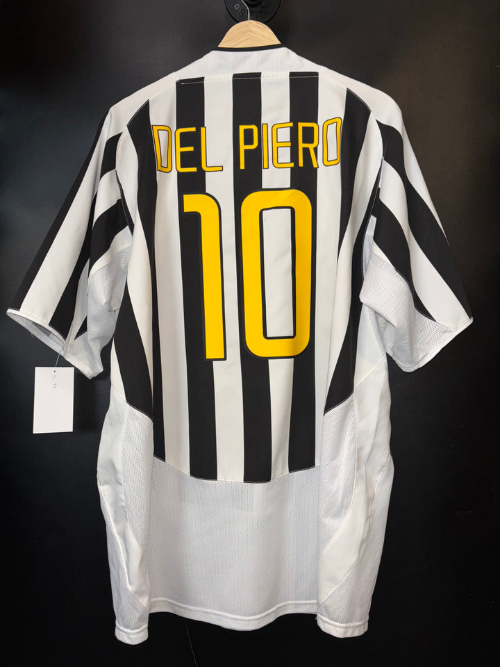 JUVENTUS DEL PIERO 2003-2004 ORIGINAL JERSEY Size XL