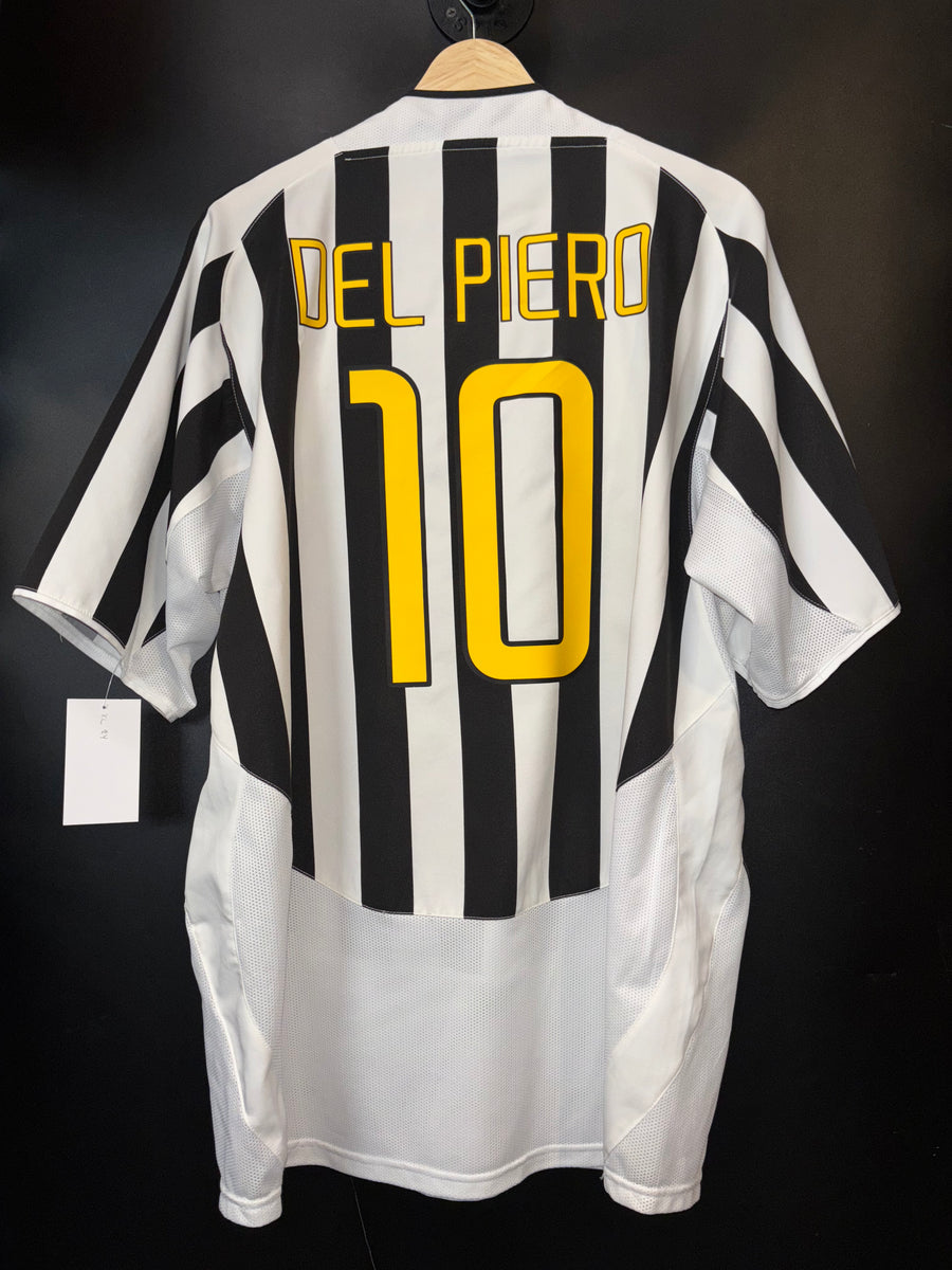 JUVENTUS DEL PIERO 2003-2004 ORIGINAL JERSEY Size XL